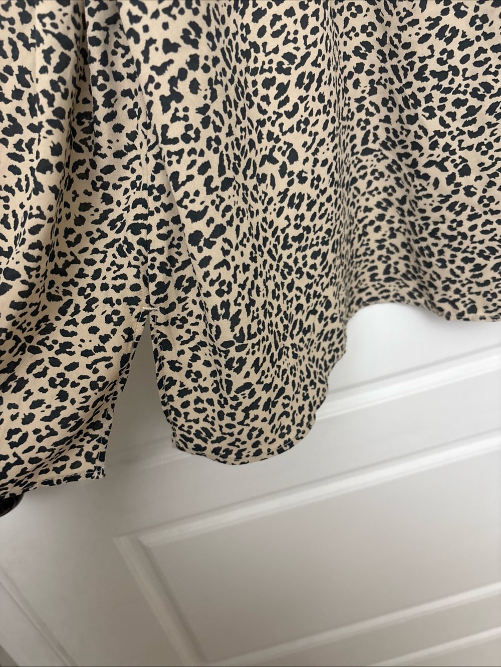 Abercrombie & Fitch Duster Cardigan Medium Cheetah Coverup NEW - Picture 5 of 5